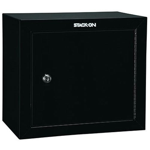 Stack-On GCB-500 Steel Pistol/Ammo Cabinet, Black