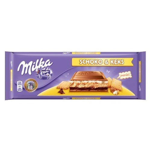 Milka Schoko and Keks, 300g (Choco & Biscuit)