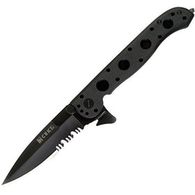 Columbia River Knife and Tool M16-13ZLEK Law Enforcement Spear Point Serrated Edge Knife