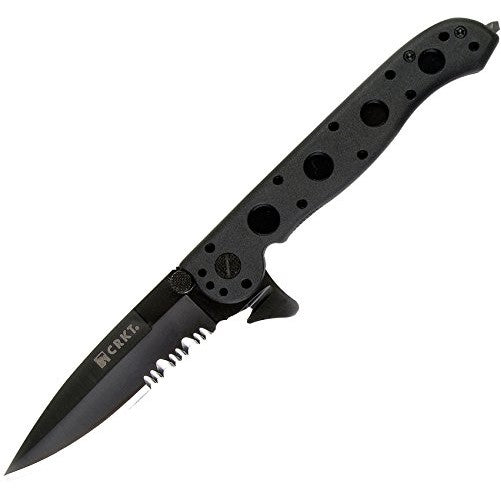 Columbia River Knife and Tool M16-13ZLEK Law Enforcement Spear Point Serrated Edge Knife