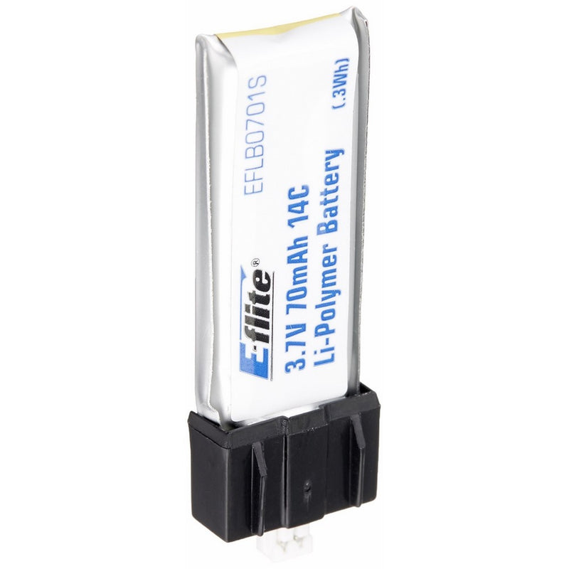 E-flite 70mAh 1S 3.7V 14C LiPo Battery