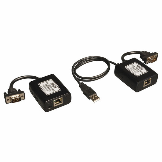 Tripp Lite VGA over Cat5/Cat6 Extender, Transmitter and Receiver, USB Powered, 1920x1440 at 60Hz (B130-101-U)