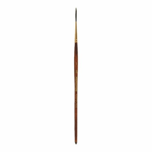 Princeton Artist Brush Neptune, Brushes for Watercolor Series 4750, Script Synthetic Squirrel, Size 1
