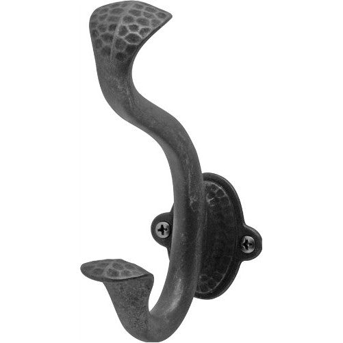 Belwith P2175-Bi Hook 5-1/16in Black Iron (Pack of 5)