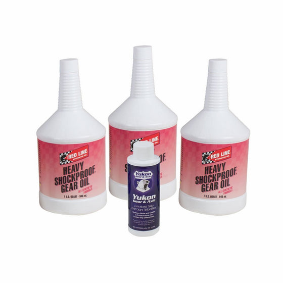 Yukon (OK 3-QRT-A) Redline Synthetic Shock Proof Oil with Positraction Additive - 3 Quart