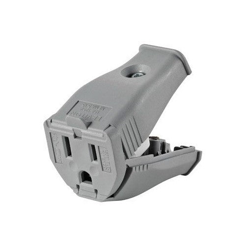 Leviton Outlet 15 Amp Nema 5 - 15 R Gray