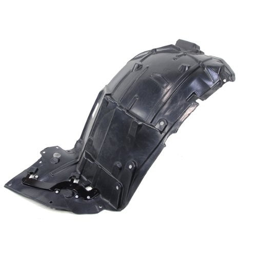 CarPartsDepot, Sedan Plastic Driver Side Front Fender Splash Shield Left L/H, 378-232064-11 IN1250106 63845AM800