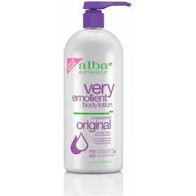 Alba Botanica Very Emollient Body Lotion Unscented - 32 fl oz