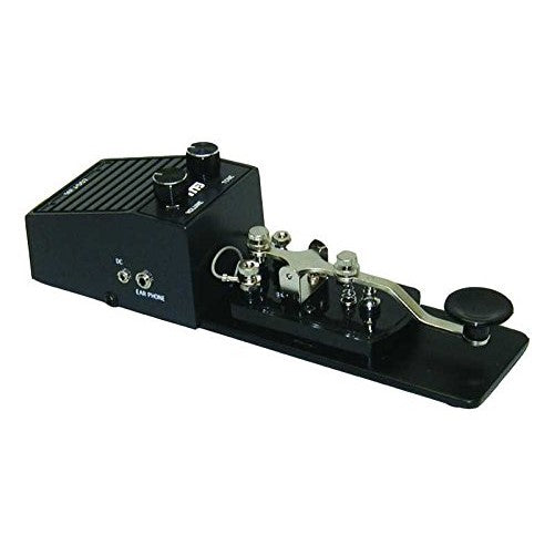 MFJ Enterprises Original MFJ-557 Deluxe Morse Code Practice Oscillator Straight Key w/ Volume Control