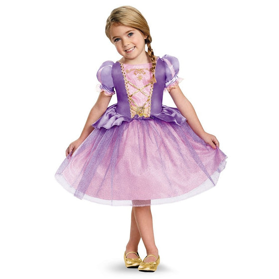 Disguise Rapunzel Toddler Classic Costume, Large (4-6x)