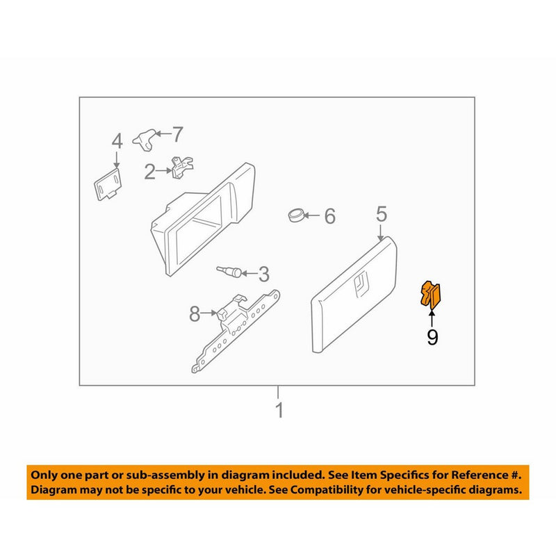 Genuine GM Latch Part# - 19260652