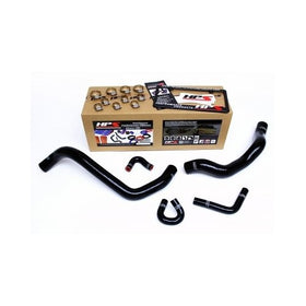 HPS 57-1401-BLK Black Silicone Radiator and Heater Hose Kit Coolant