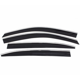 Auto Ventshade 794025 Low Profile Ventvisor with Chrome Trim, 4-Piece Set for 2015-2017 Toyota Camry