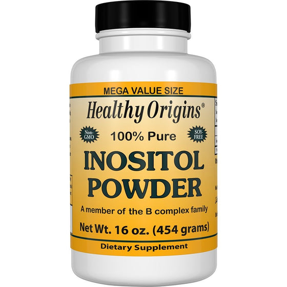 Healthy Origins Inositol Powder, 16 Ounce