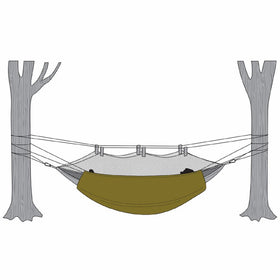 Snugpak Hammock Under Blanket with Travelsoft Filling, Olive