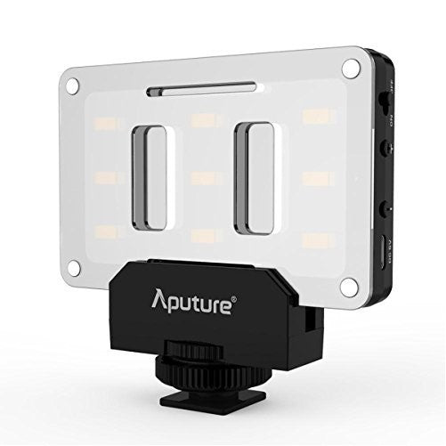 Aputure AL-M9 Amaran LED Mini Light on Camera Video Light, Black