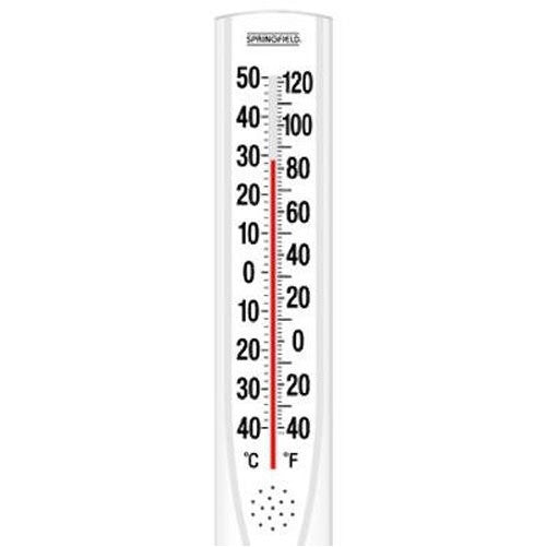 Taylor Precision Products Springfield Big and Bold Vertical Thermometer (15-Inch)