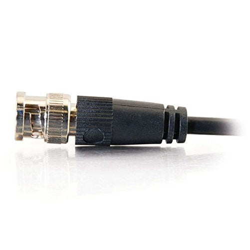 C2G/Cables to Go 03188 RG58 BNC Thinnet Coax Cable, Black (25 Feet/7.62 Meters)