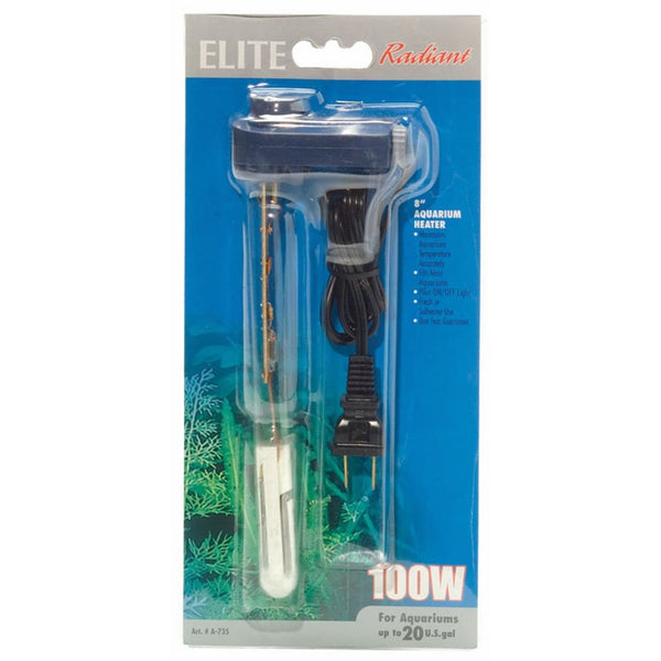 Elite Thermostatic Heater, 8-Inch/100-Watt