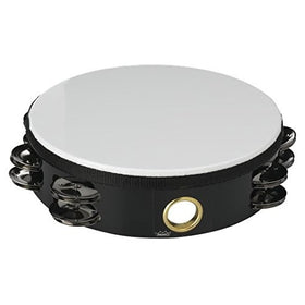 Remo TA-5208-ML Economy Tambourine - Quadura Black, 8"