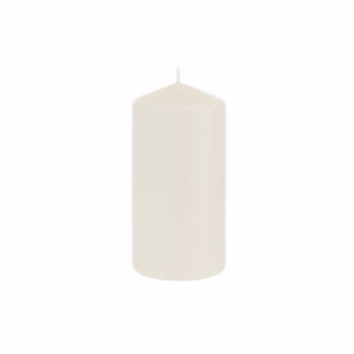 1 X Hanna's 3x6 Pillar Candle (Ivory Unscented) - 3x6-Unscented