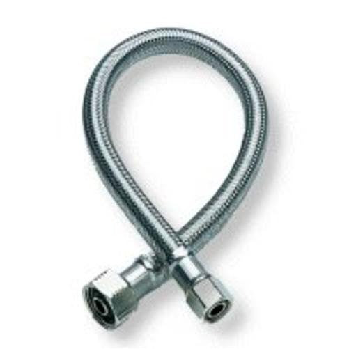 Fluidmaster B4F16 1/2" X 1/2" X 16" Braided Stainless Steel Faucet Connectors