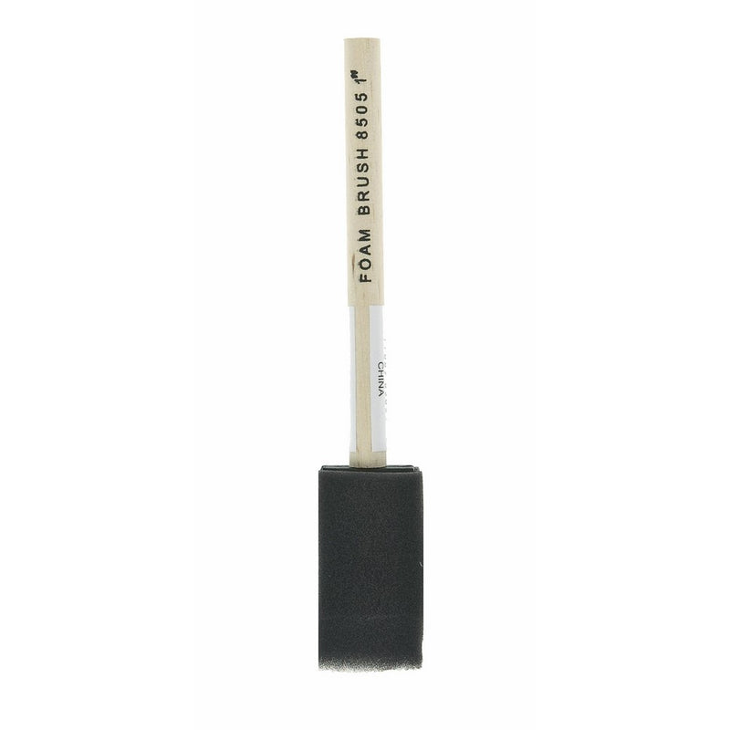 Linzer Products Corporation Foam Paint Brush. High Density Closed Cell Foam with a Wood Peg Handle. 1-Inch.