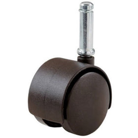 Shepherd Hardware 9741 2-Inch Office Chair Caster, Twin Wheel, 7/16-Inch Stem Diameter, 75-Lb Load Capacity