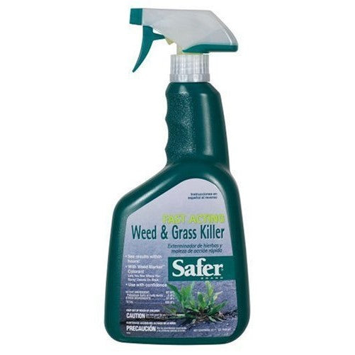 Safer Brand 32 oz Fast Acting Weed & Grass Killer Spray 5055