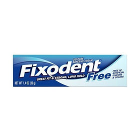 FIXODENT FREE DENT ADHES CREAM Size: 1.4 OZ