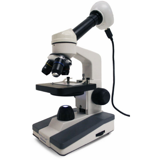 My First Lab Ultimate Digital Microscope with USB Digital Camera, WF 10X Eyepiece, 40X to 400X Magnification, LED Illumination, and Accessory Kit