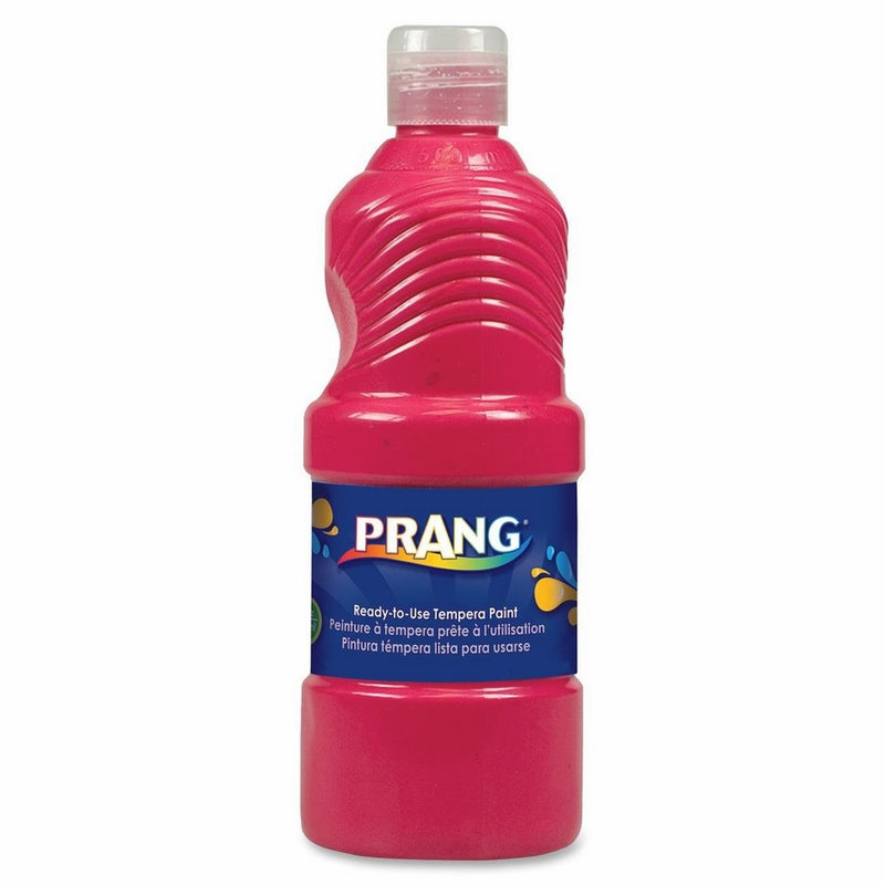 Prang Ready-to-Use Liquid Tempera Paint, 16-Ounce Bottle, Red (21601)
