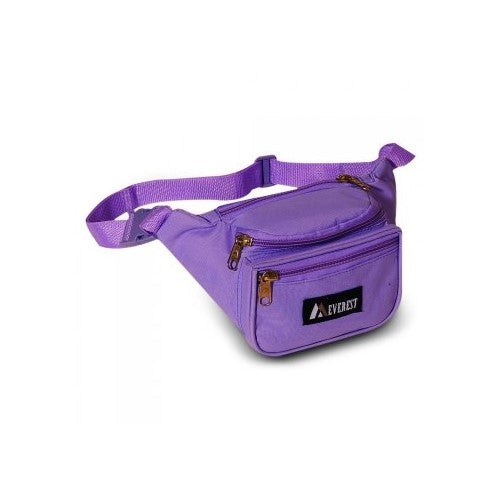 Everest 044KD-DPL Signature Waist Pack Standard -Dark Purple