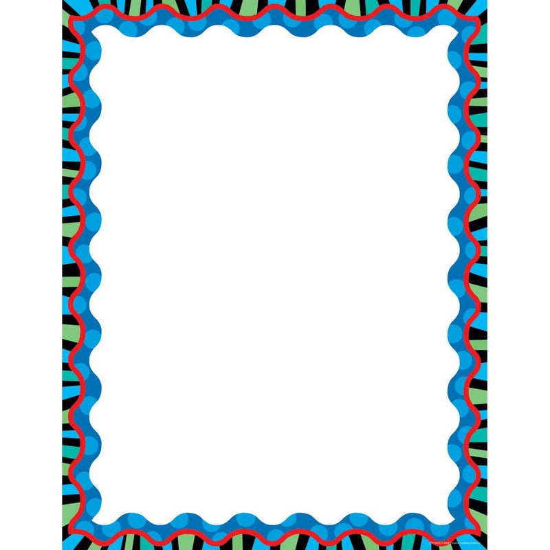 Creative Teaching Press Poster Chart, Stripes on Jumbo Dots (6425)
