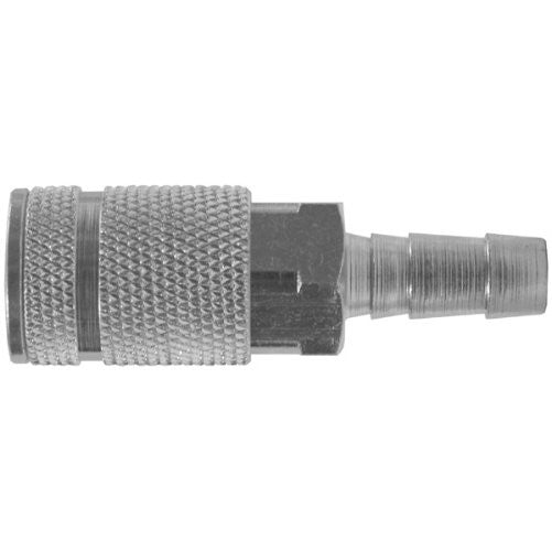 Dixon Valve DC3844 Steel Air Chief ARO Speed Air Fitting, Quick-Connect Coupler, 1/4" Coupling x 3/8" Hose ID Barbed, 37 CFM Flow Rating