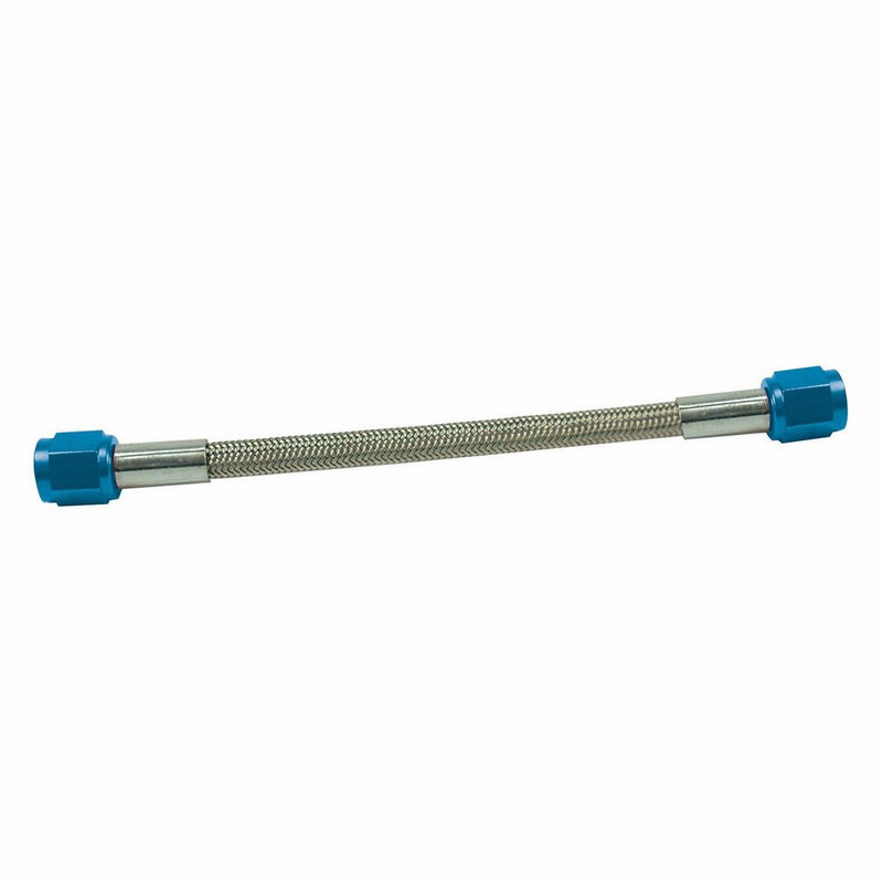 DEI 080204 CryO2 Stainless Steel Braided Hose, 4AN Female x 1/8 NPT Male, 1'