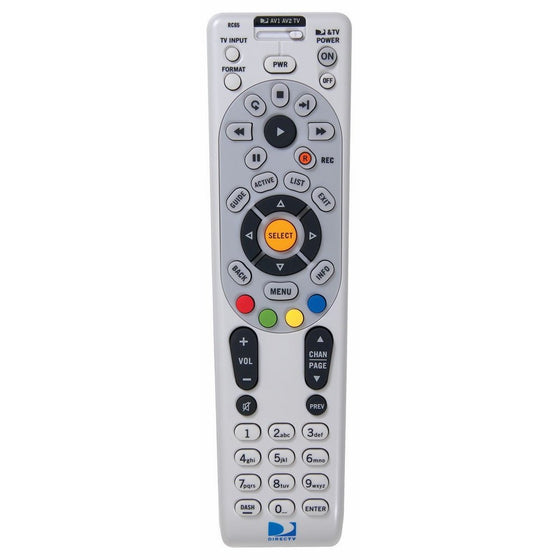 DirecTV RC65 4-Device Universal IR Remote