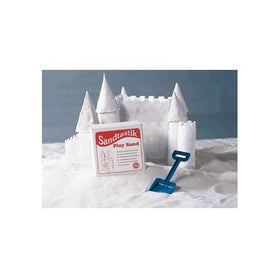 Sandtastik 358470 25.-LB-BOX-REG Play Sand, White