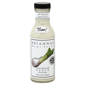 Brianna's Classic Buttermilk Ranch, 12 oz (Pack of 6)