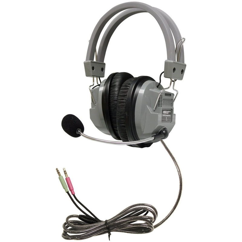 HamiltonBuhl SchoolMate Deluxe Headset with Gooseneck Microphone