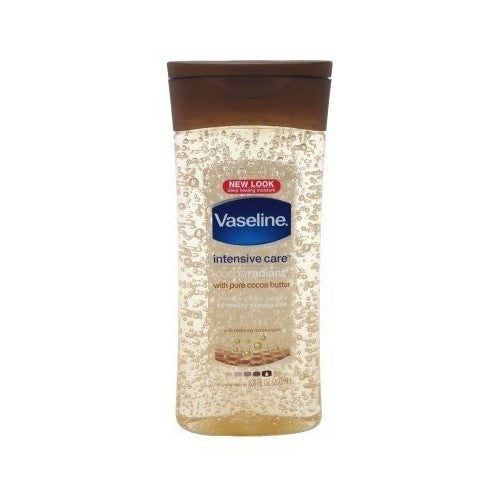 Vaseline Intensive Care Cocoa Radiant Body Gel Oil, 6.8 Ounce