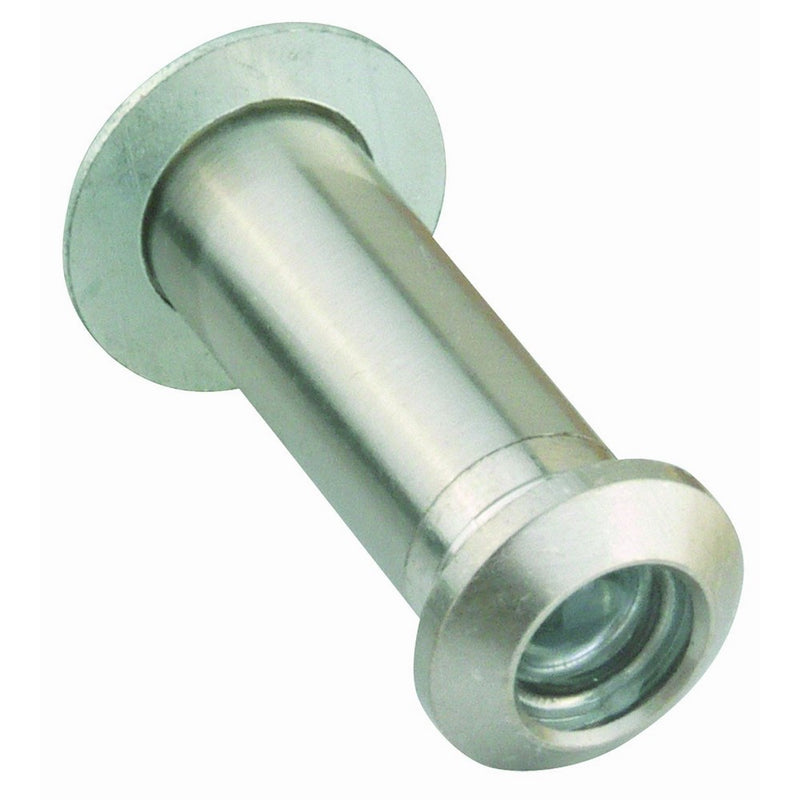 Design House 204818 Adjustable 35-55-Milimeter Door Viewer Peephole, Satin Nickel Finish