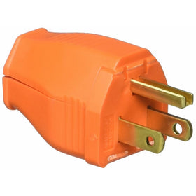 Leviton 003-3w101-0or 2 Pole 3 Wire Orange Grounding Plug