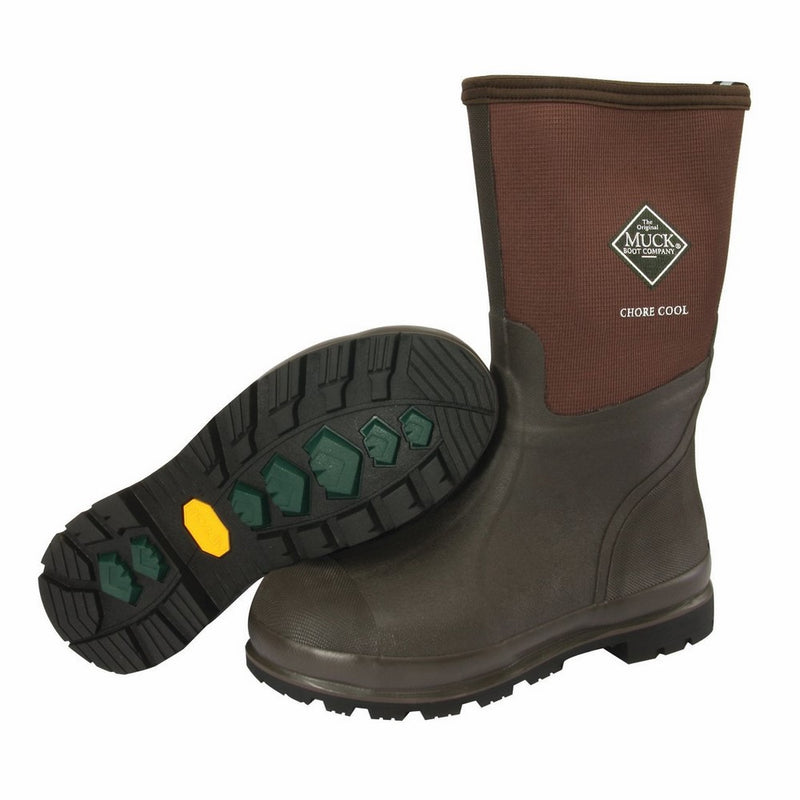 Muck Chore Cool Soft Toe Warm Weather Men's Rubber Work Boots