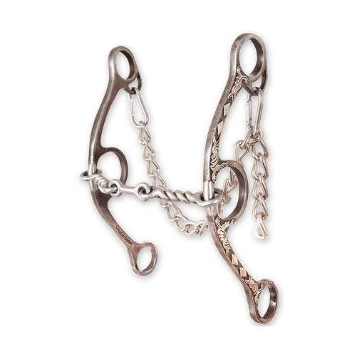 Sherry Cervi Diamond Twisted Dogbone Long Gag Bit