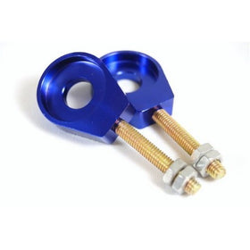 2Z BLUE 12MM CHAIN ADJUSTER HONDA XR50 CRF50 SDG SSR BIKE AD01