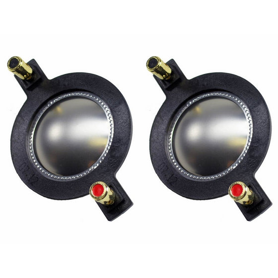 SS Audio 2 Pack Mackie Speaker Replacement Horn Diaphragm, SRM450, 1701-8, DC10, D-SRM450