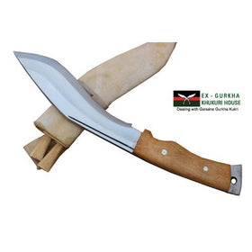 Genuine Gurkha Aeof Kukri - 8" Hand Forged Blade Authentic British Gurkha Mini Afghan Khukuri - Handmade By Ex Gurkha Khukuri House in Nepal