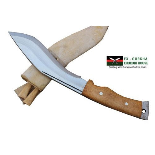 Genuine Gurkha Aeof Kukri - 8" Hand Forged Blade Authentic British Gurkha Mini Afghan Khukuri - Handmade By Ex Gurkha Khukuri House in Nepal
