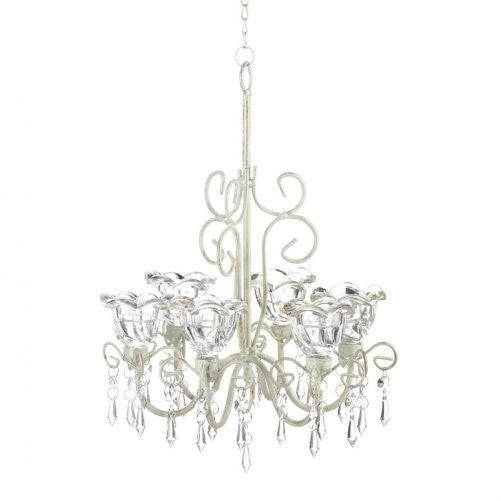 Home Locomotion Crystal Blooms Candle Chandelier